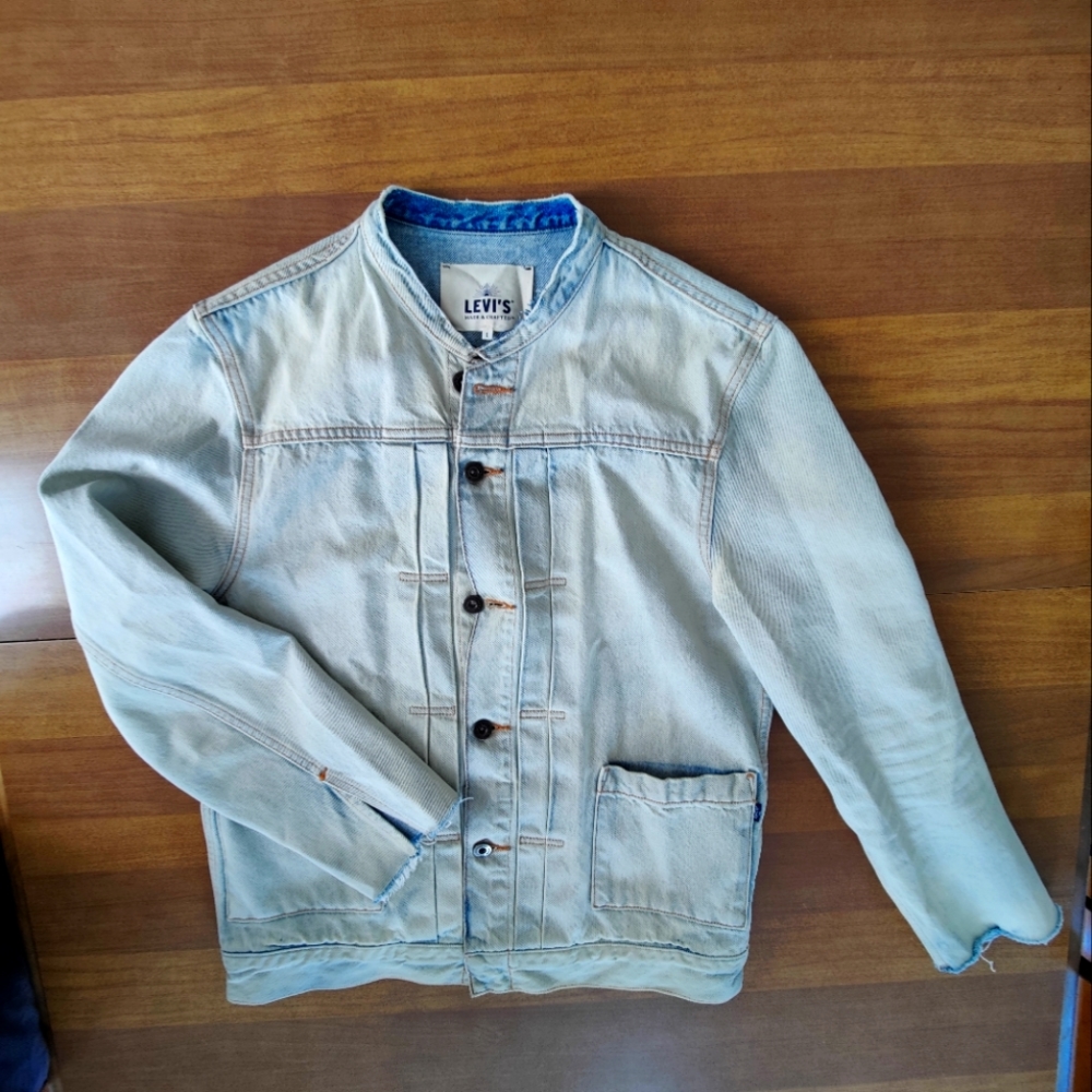 Acid wash Levi denim jacket